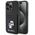 Original Case APPLE IPHONE 15 PRO Karl Lagerfeld Hardcase Saffiano Cardslot Karl&Choupette Metal Pin (KLHCP15LSAPKCNPK) black 3666339165536