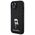 Original Case APPLE IPHONE 15 Karl Lagerfeld Hardcase Fixed Glitter Ikonik Logo Metal Pin (KLHCP15SGKNPSK) black 3666339165390
