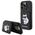 Original Case APPLE IPHONE 15 PRO MAX Karl Lagerfeld Hardcase Saffiano Cardslots and Stand Monogram Choupette (KLHCP15XSAKCNSCK) black 3666339169626