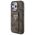 Original Case APPLE IPHONE 15 PRO Guess Hardcase Grip Stand 4G Triangle Strass (GUHCP15LPGS4TDW) brown 3666339197452