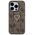 Original Case APPLE IPHONE 15 PRO Guess Hardcase Grip Stand 4G Triangle Strass (GUHCP15LPGS4TDW) brown 3666339197452