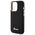 Original Case APPLE IPHONE 15 PRO Guess Hardcase Silicone Script Metal Logo & Frame (GUHCP15LSMBSLK) black 3666339149345