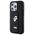 Original Case APPLE IPHONE 15 PRO MAX Karl Lagerfeld Hardcase Gripstand Saffiano Karl&Choupette Pins (KLHCP15XGSAKCPK) black 3666339206901