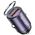 Car Charger 30W PD USB-C + USB Fas Charge With Built-In Ring USAMS C38 CC206CC01 (US-CC206) purple 6958444907949