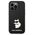 Case IPHONE 14 PRO MAX Karl Lagerfeld Hardcase Silicone Choupette (KLHCP14XSNCHBCK) black 3666339086756