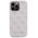 Original Case APPLE IPHONE 15 PRO MAX Guess Hard Case 4G Metal Gold Logo (GUHCP15XG4GFPI) pink 3666339171810