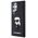 Karl Lagerfeld case for Samsung Galaxy S24 Ultra KLHCS24L3DRKINK black HC 3D RUBBER IKONIK NFT 3666339242015
