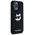 Karl Lagerfeld case for iPhone 15 Pro Max 6,7&quot; KLHMP15XSCHPPLK black HC Magsafe silicone sil Choupette head print 3666339257293
