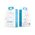 Forever TC-01-20AC PD QC charger 1x USB-C 1x USB 20W white + USB-C - USB-C cable 20W 5907457738560