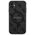 Original Case IPHONE 11 Guess Hardcase 4G Collection Leather Metal Logo MagSafe (GUHMN61G4GFRK) black 3666339226220