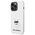 Case IPHONE 14 PRO Karl Lagerfeld Hardcase Silicone Choupette (KLHCP14LSNCHBCH) white 3666339086787