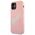 Original Case IPHONE 12 MINI Guess Hardcase Silicone Vintage (GUHCP12SLSVSPG) pink 3700740495186