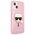 Original Case IPHONE 13 MINI Karl Lagerfeld Hardcase Glitter Karl`s Head (KLHCP13SKHTUGLP) pink 3666339027537