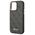 Original Case IPHONE 14 PRO MAX Guess Hard Case 4G Vintage Gold Logo (GUHCP14XHG4SHK) black 3666339065232