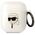 Original Case APPLE AIRPODS Karl Lagerfeld Karl`s Head (KLA2HNIKTCT) transparent 3666339087982
