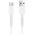 Maxlife MXUC-04 cable USB - microUSB 1,0 m 3A white 5900495875198