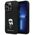 Original Case IPHONE 14 PRO MAX Karl Lagerfeld Silicone Ikonik Metal Pin (KLHCP14XSMHKNPK) black 3666339165987