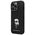 Original Case IPHONE 14 PRO MAX Karl Lagerfeld Silicone Ikonik Metal Pin (KLHCP14XSMHKNPK) black 3666339165987