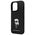Original Case IPHONE 14 PRO MAX Karl Lagerfeld Silicone Ikonik Metal Pin (KLHCP14XSMHKNPK) black 3666339165987