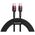 USB-C PD Baseus Cable Cafule PD 2.0 QC 3.0 60W 1m (black and red) 6953156285217