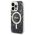 Original Case IPHONE 14 PRO MAX Guess Hardcase Marble MagSafe + Wireless Charger (GUBPP14SHMEACSH) black 3666339103149