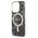 Original Case IPHONE 14 PRO MAX Guess Hardcase Marble MagSafe + Wireless Charger (GUBPP14SHMEACSH) black 3666339103149