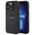 Original Case IPHONE 14 PRO Guess Hardcase Saffiano MagSafe (GUHMP14LPSAHMCK) black 3666339155742