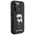 Original Case APPLE IPHONE 15 PRO Karl Lagerfeld Hardcase Saffiano Cardslots and Stand Monogram Ikonik Patch (KLHCP15LSAKKNSCK) black 3666339169497