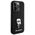Original Case APPLE IPHONE 15 PRO Karl Lagerfeld Silicone Ikonik Metal Pin (KLHCP15LSMHKNPK) black 3666339166014