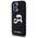 Karl Lagerfeld case for iPhone 15 Pro 6,1&quot; KLHMP15LSKCHPPLK black HC Magsafe silicone sil double heads print 3666339256722