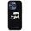 Karl Lagerfeld case for iPhone 15 Pro 6,1&quot; KLHMP15LSKCHPPLK black HC Magsafe silicone sil double heads print 3666339256722