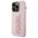 Original Case APPLE IPHONE 15 PRO Karl Lagerfeld Hardcase 3D Rubber Glitter Logo (KLHCP15L3DMBKCP) pink 3666339166496