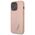 Original Case IPHONE 13 PRO Guess Hardcase Saffianotriangle Logo (GUHCP13LPSATLP) pink 3666339040413