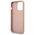 Original Case IPHONE 13 PRO Guess Hardcase Saffianotriangle Logo (GUHCP13LPSATLP) pink 3666339040413