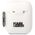 Original Case APPLE AIRPODS Karl Lagerfeld Silicone Karl & Choupette (KLACA2SILKCW) white 3666339088194