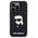 Original Case IPHONE 14 PRO Karl Lagerfeld Hardcase Rubber Ikonik 3D (KLHCP14L3DRKINK) black 3666339122645