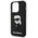 Original Case IPHONE 14 PRO Karl Lagerfeld Hardcase Rubber Ikonik 3D (KLHCP14L3DRKINK) black 3666339122645