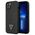 Original Case IPHONE 14 PLUS Guess Hardcase Saffianotriangle Logo (GUHCP14MPSATLK) black 3666339065379