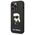 Original Case IPHONE 14 PRO Karl Lagerfeld Hardcase Silicone Ikonik (KLHCP14LSNIKBCK) black 3666339086589
