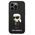 Original Case IPHONE 14 PRO Karl Lagerfeld Hardcase Silicone Ikonik (KLHCP14LSNIKBCK) black 3666339086589