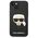 Original Case IPHONE 14 PLUS Karl Lagerfeld Harcase Silicone Karl's Head Magsafe (KLHMP14MSLKHBK) black 3666339078003