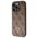 Original Case IPHONE 14 PRO Guess Hardcase Crossbody 4G Metal Logo (GUHCP14LP4TDSCPW) brown 3666339146924