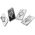 Case APPLE IPHONE 15 PRO MAX Spigen Ultra Hybrid Mag MagSafe Gold transparent 8809896749282
