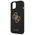 Original Case IPHONE 13 MINI Guess Hard Case Silicone 4G Logo (GUHCP13SLS4GGBK) black 3666339024239