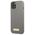 Original Case IPHONE 13 Guess Hard Case Silicone Logo Plate MagSafe (GUHMP13MSPLG) gray 3666339056902