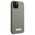 Original Case IPHONE 13 Guess Hard Case Silicone Logo Plate MagSafe (GUHMP13MSPLG) gray 3666339056902