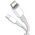 Baseus cable High Density PD USB-C - Lightning 2,0 m white 20W 6953156231955