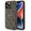 Original Case APPLE IPHONE 15 PRO Guess Hardcase 4G Collection Leather Metal Logo MagSafe (GUHMP15LG4GFRW) brown 3666339226480