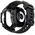 Strap for SAMSUNG GALAXY WATCH 7 (44 MM) Spigen Rugged Armor "Pro" Matte black 8809971233002