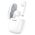 Bluetooth 5.0 TWS Headphones + AWEI Docking Station (T28) white 6954284000444